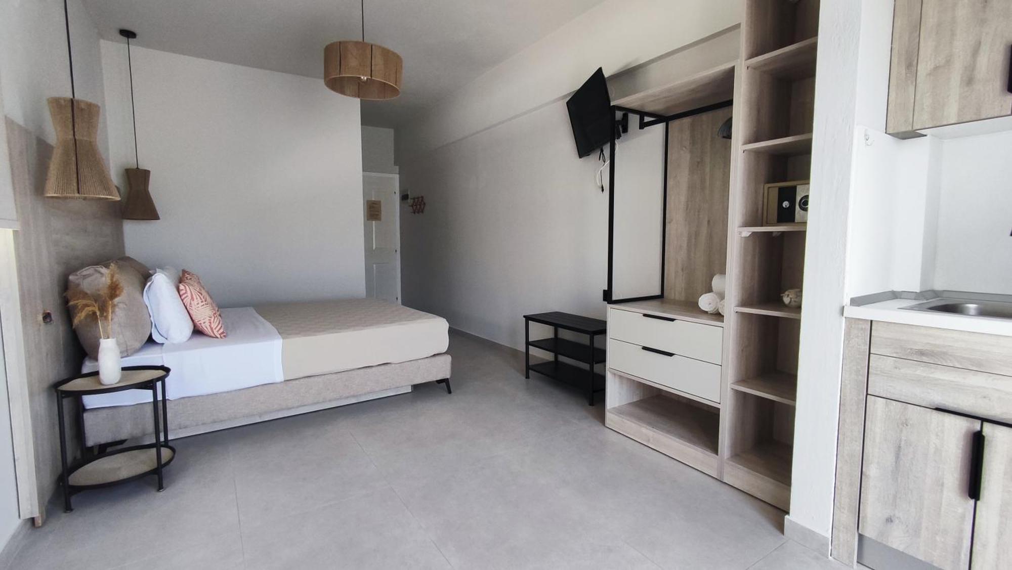 כריסי אמודיה Nostos Studios Golden Beach מראה חיצוני תמונה